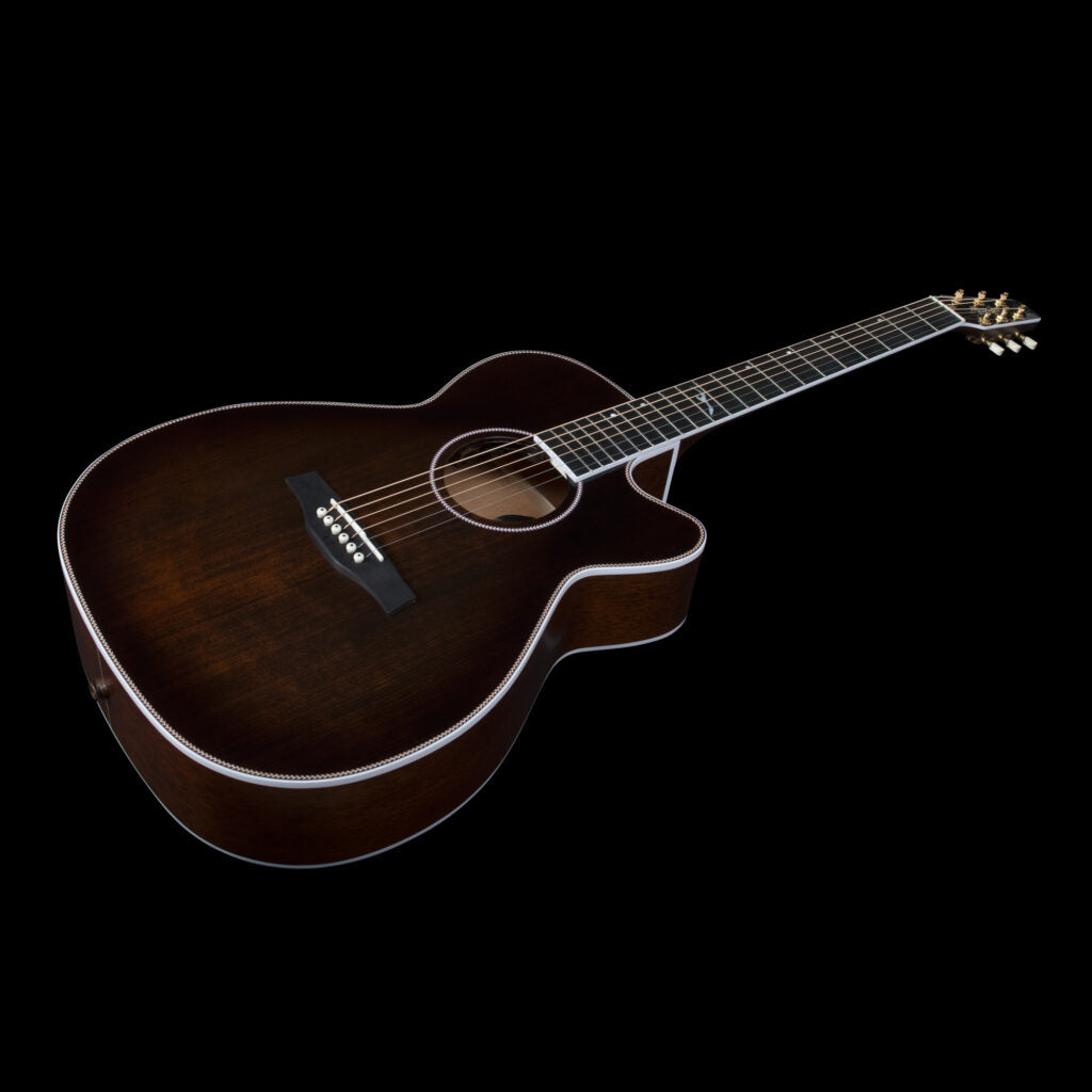 Seagull ARTIST MOSAIC CONCERT HALL CW BOURBON BURST GT ANTHEM EQ
