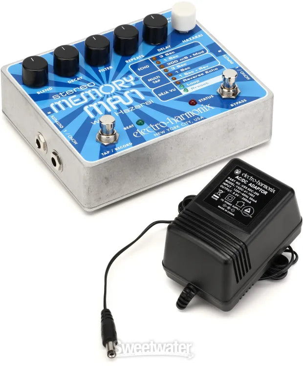 Electro-Harmonix
Stereo Memory Man with Hazarai
