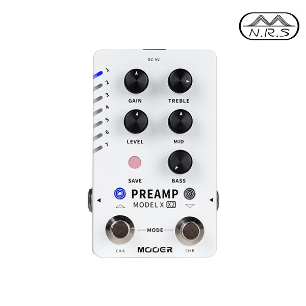 Mooer M725 Preamp Model X2 Digital Preamp Effects Pedal