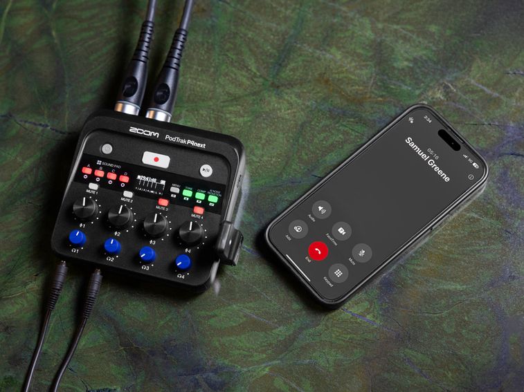 Zoom PodTrak P4next - Podcast Recorder
