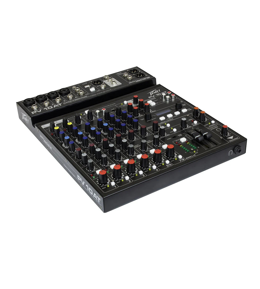 Peavey PV® 10 AT 10 Channel Compact Mixer With Bluetooth And Antares® Auto-Tune