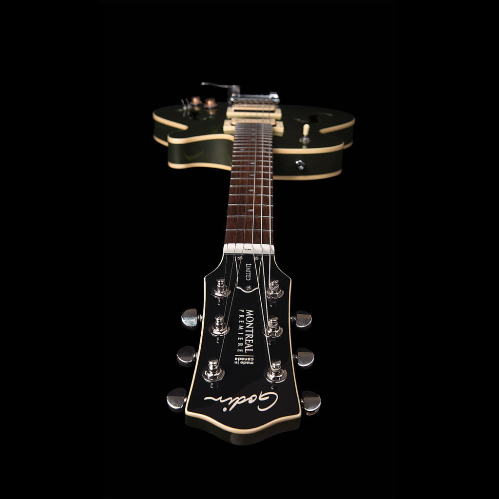 Godin Montreal Premiere LTD Desert Green w/Bigsby