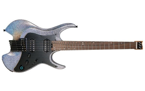 Mooer GTRS Wing 902 Intelligent Electric Guitar with Wireless System, Magic Crystal