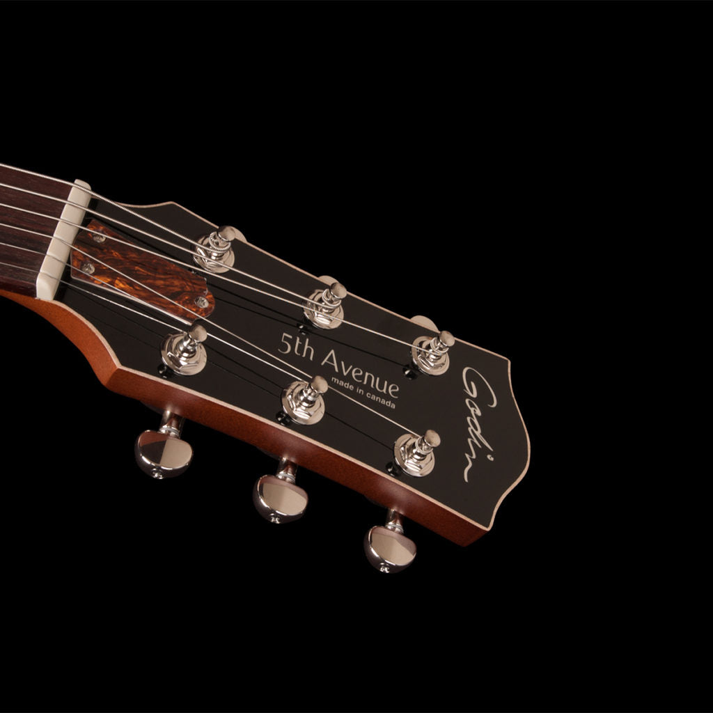 Godin 5th Avenue Kingpin P90 Cognac Burst