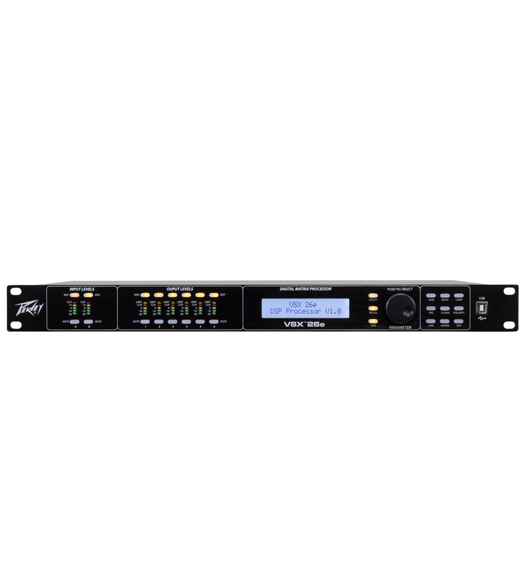 Peavey VSX™ 26e DSP-Based Loudspeaker Management System
