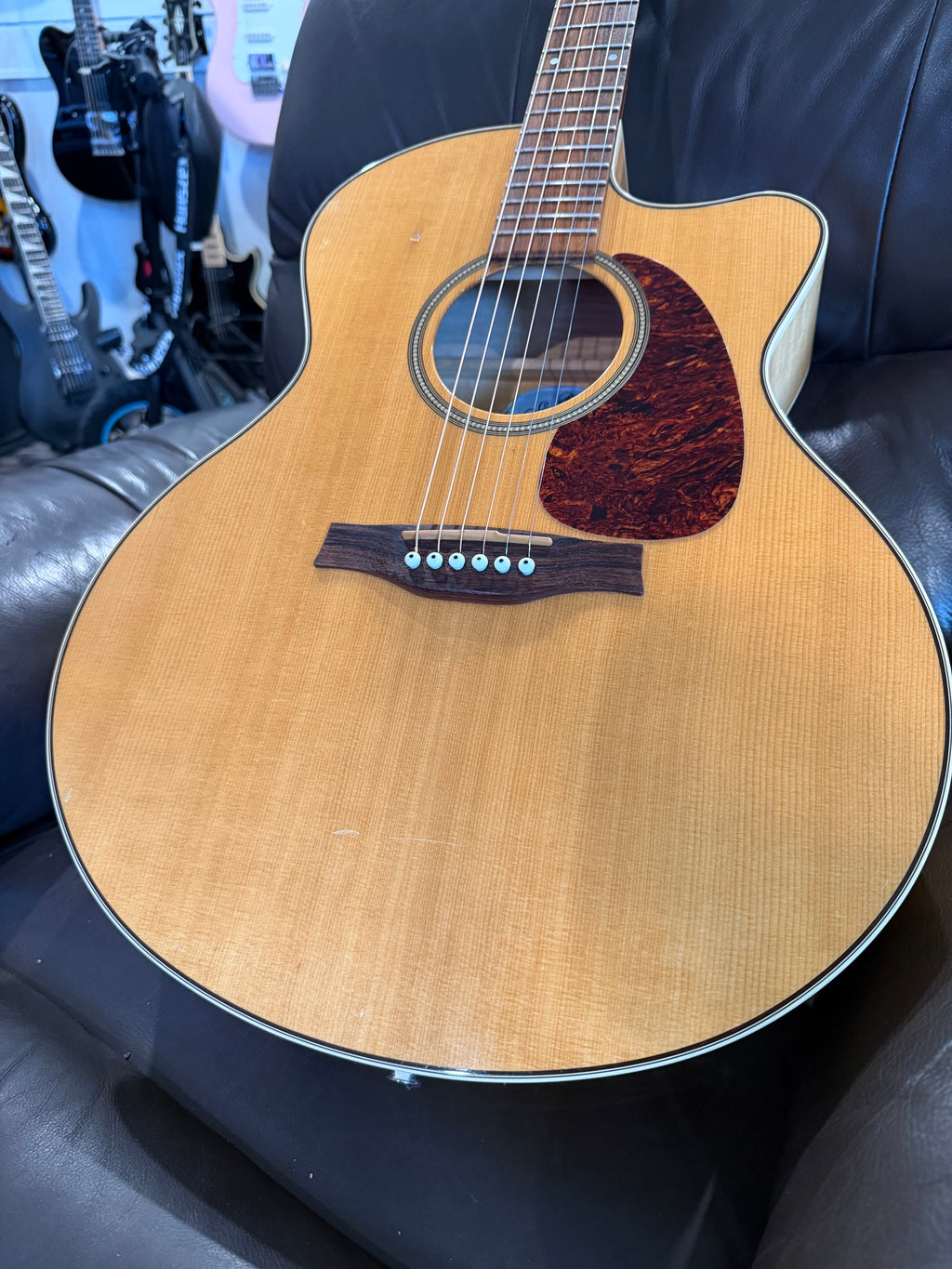 Seagull Performer CW MJ Flame Maple HG QIT