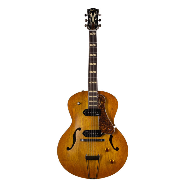 Godin 5th Avenue Jumbo P90 Harvest Gold