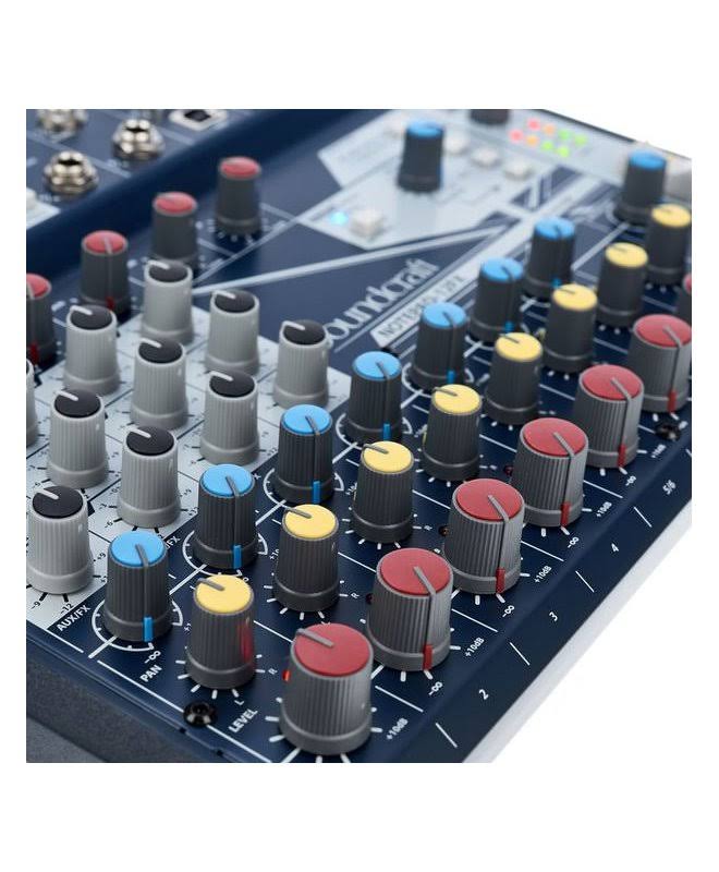 Soundcraft Notepad-12FX Small-Format Analog Mixer with USB I/O and Lexicon Effects