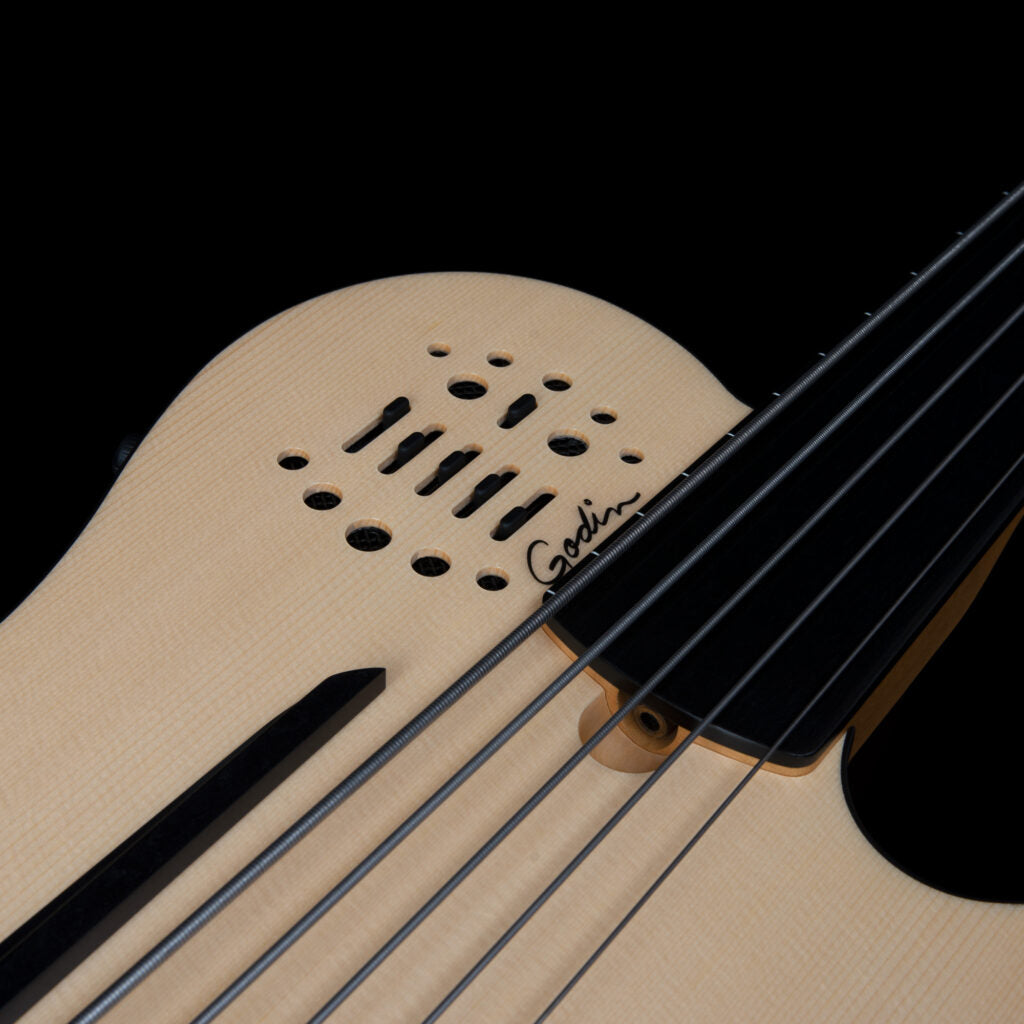 Godin A5 Ultra Natural Fretless A/E