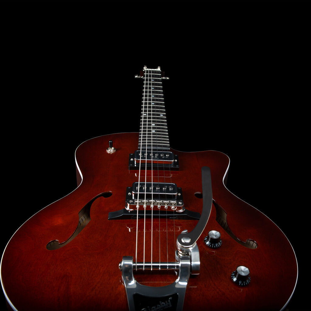 Godin 5TH AVENUE UPTOWN HAVANA BURST TV JONES T-ARMOND