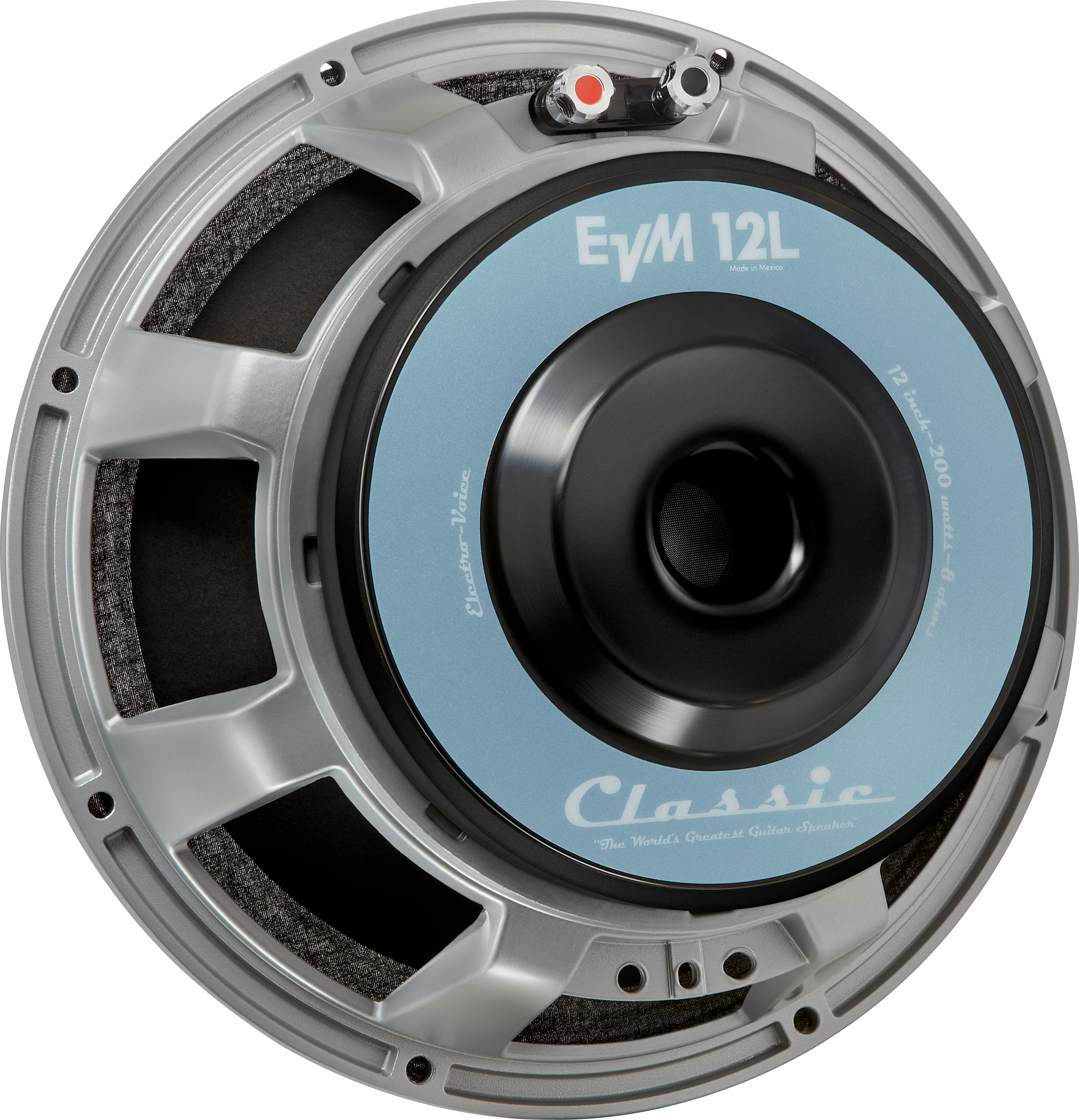 Electro-Voice EVM12L CLASSIC
WORLD’S GREATEST GUITAR LOUDSPEAKER