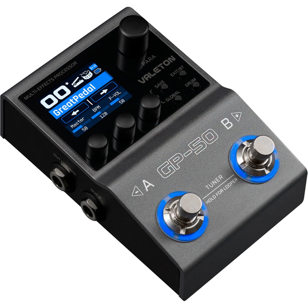 Valeton GP-50 Multi-Effects Processor

SnapTone & IR Loader