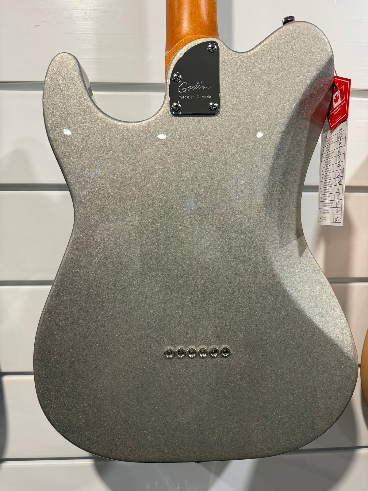 Godin Guitars
Stadium Pro LTD Electric Guitar Silver Gray Limited Edition