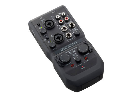 Zoom U-24 Compact 2-In/4-Out Audio Interface