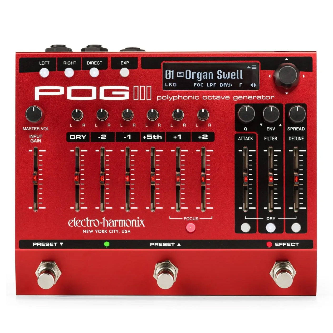 Electro-Harmonix
POG3 Polyphonic Octave Generator