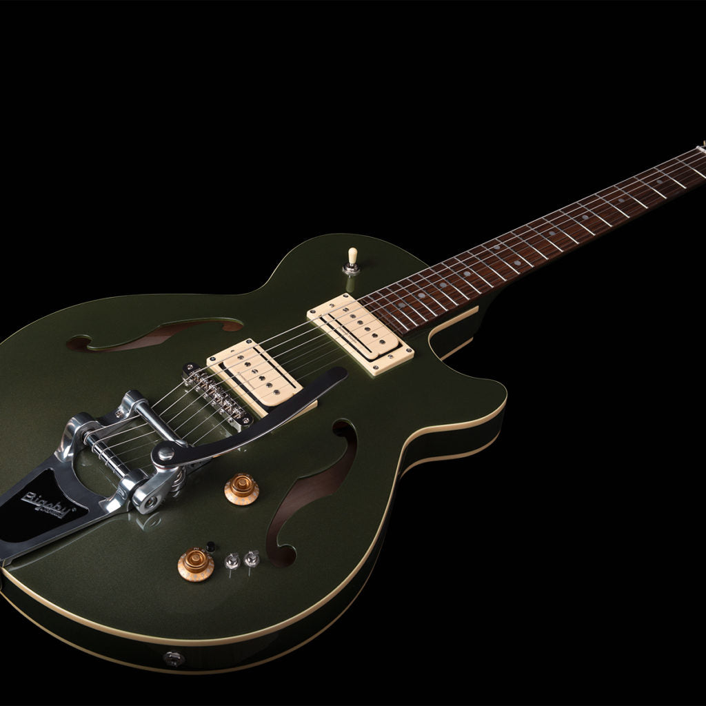 Godin Montreal Premiere LTD Desert Green w/Bigsby