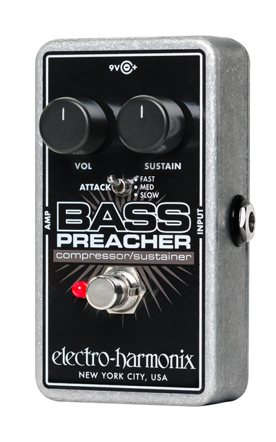Electro-Harmonix
Bass Preacher Bass Compressor/Sustainer Pedal