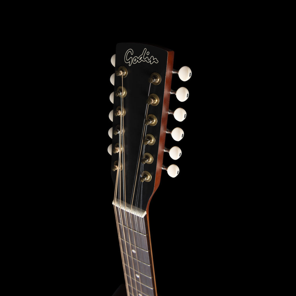 Godin Mahogany Folk 12 Rustic Burst A/E