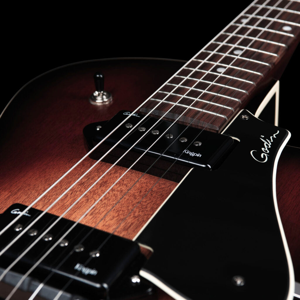 Godin 5th Avenue CW Kingpin II Vintage Burst