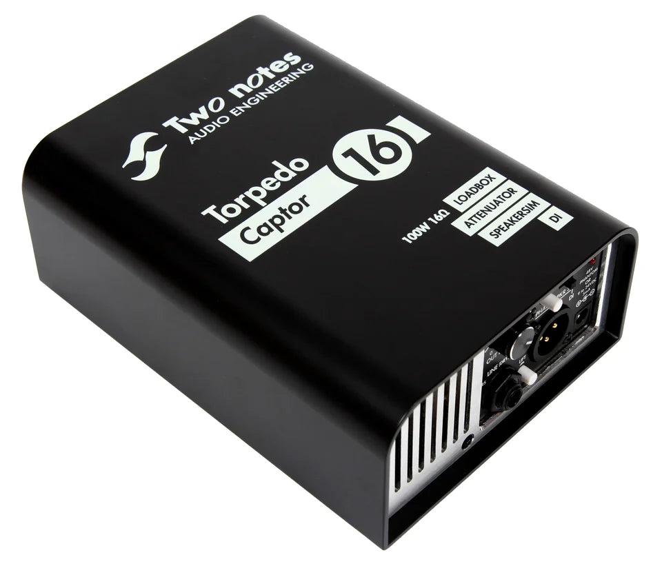TWO NOTES TNCAPTOR16 TORPEDO CAPTOR ANALOG LOAD BOXES
