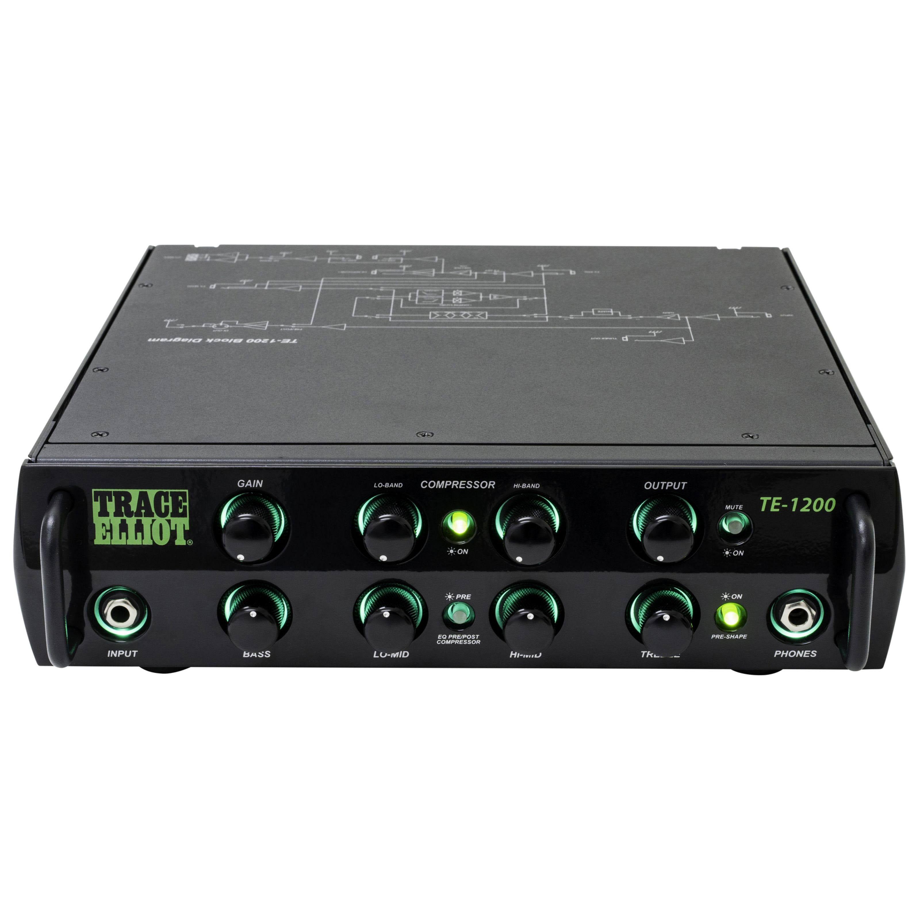 TRACE ELLIOT TE-1200 BASS AMPLIFIER HEAD
