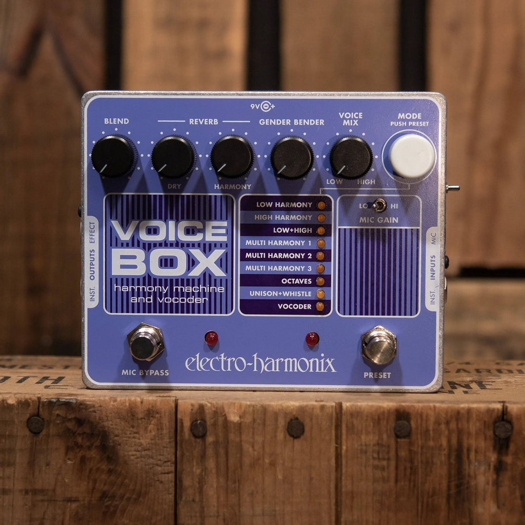 Electro-Harmonix
Voice Box - Harmony/Vocodor Pedal