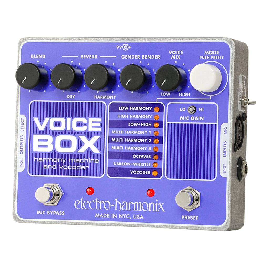 Electro-Harmonix
Voice Box - Harmony/Vocodor Pedal