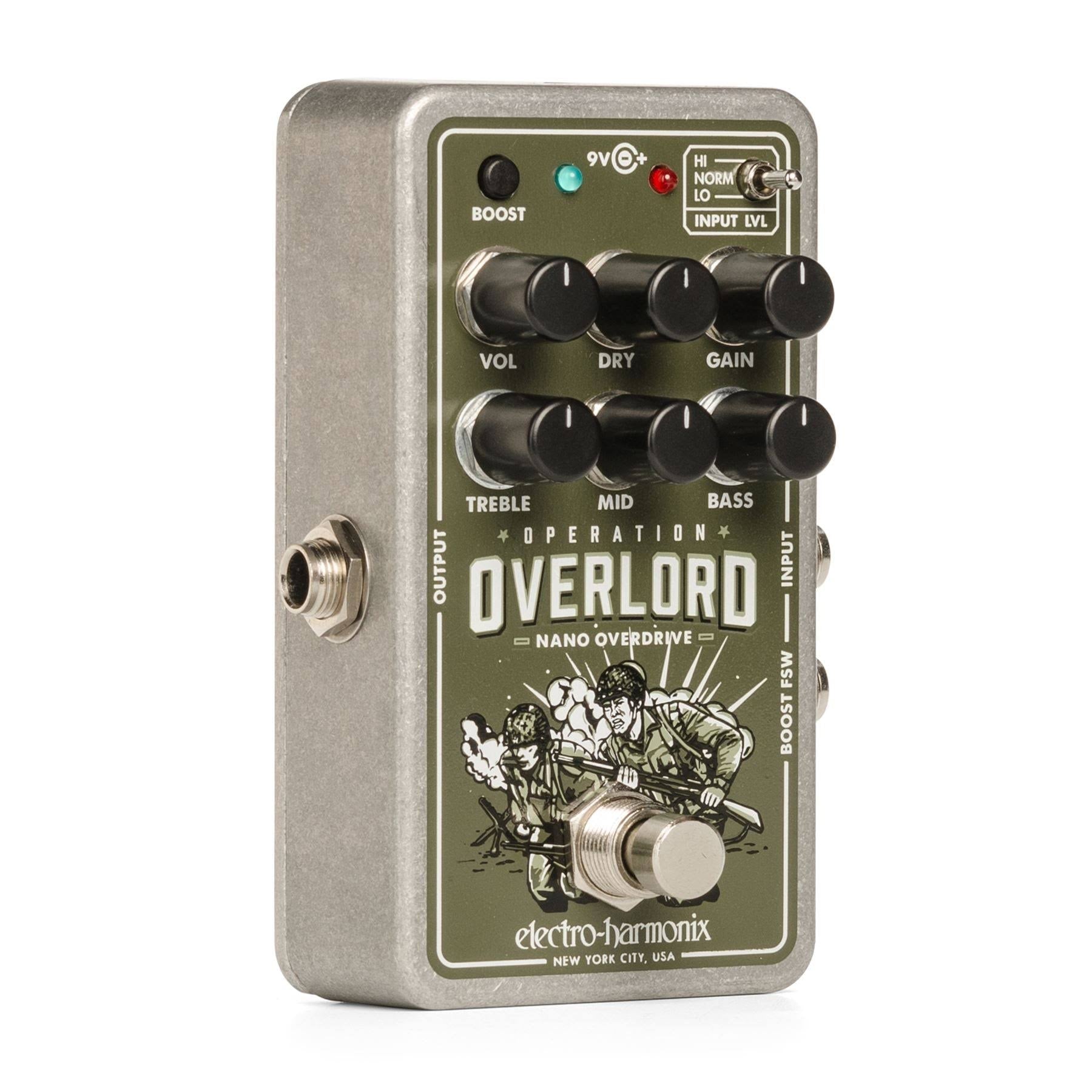 Electro-Harmonix
Operation Overlord Overdrive Pedal