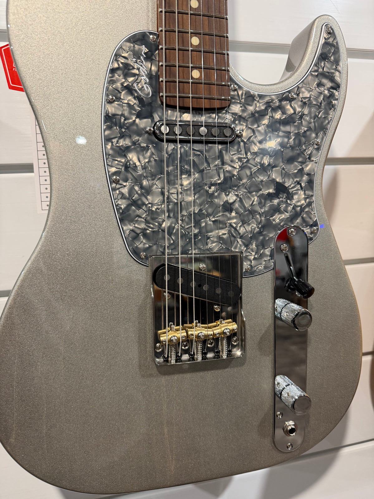 Godin Guitars
Stadium Pro LTD Electric Guitar Silver Gray Limited Edition