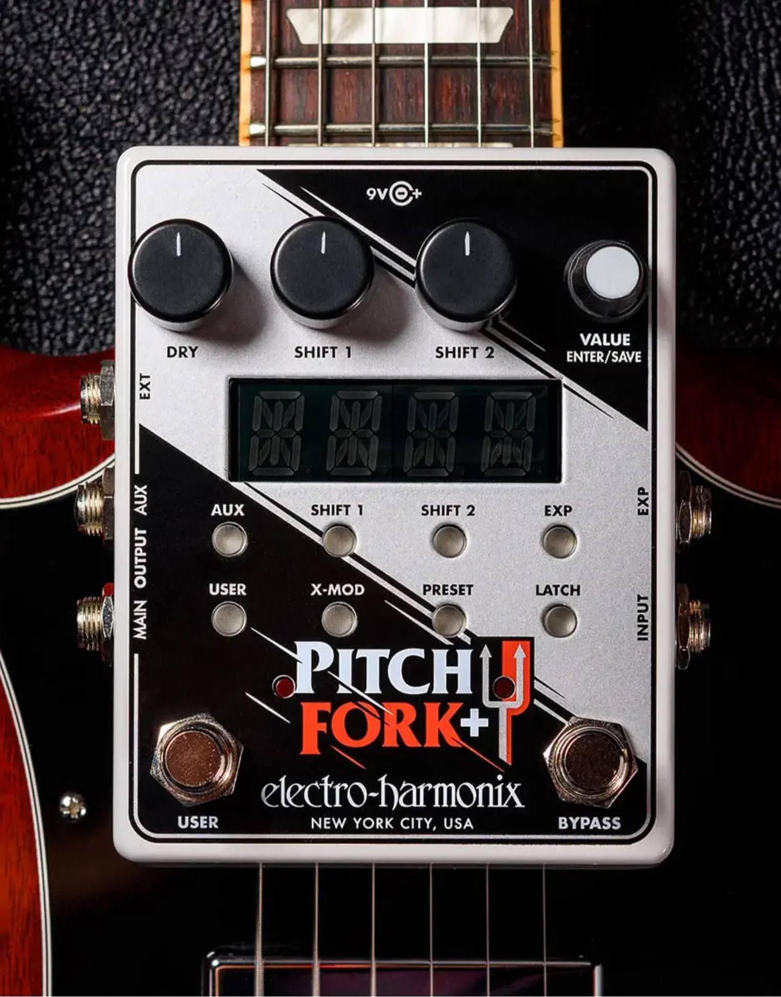 Electro-Harmonix
Pitch Fork+ Polyphonic Pitch Shifter Pedal