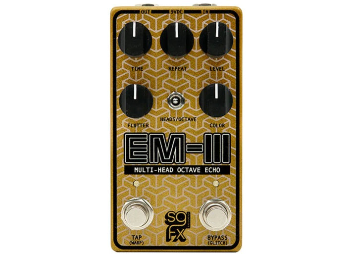 SolidGoldFX EM-III Multi-Head Octave Echo Pedal