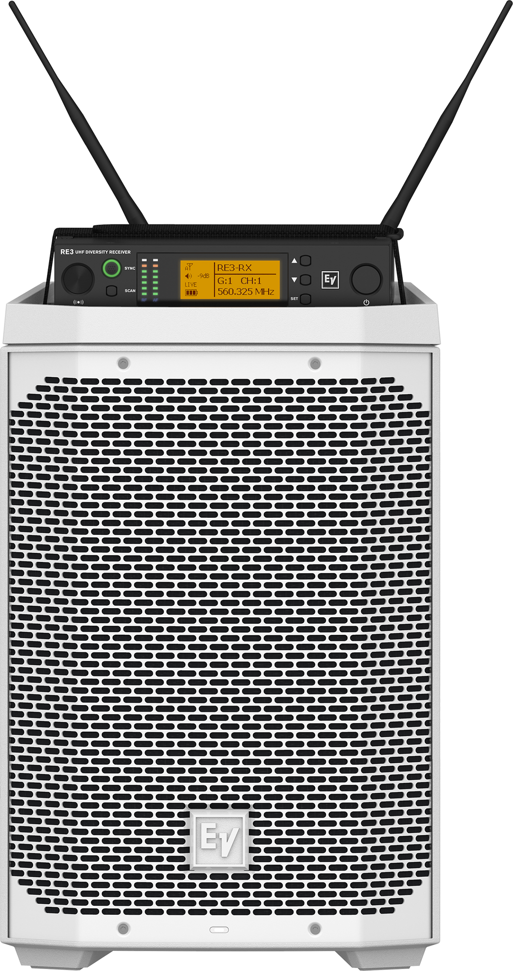 Electro-Voice EVERSE 8
WEATHERIZED BATTERY-POWERED LOUDSPEAKER WITH BLUETOOTH® AUDIO AND CONTROL