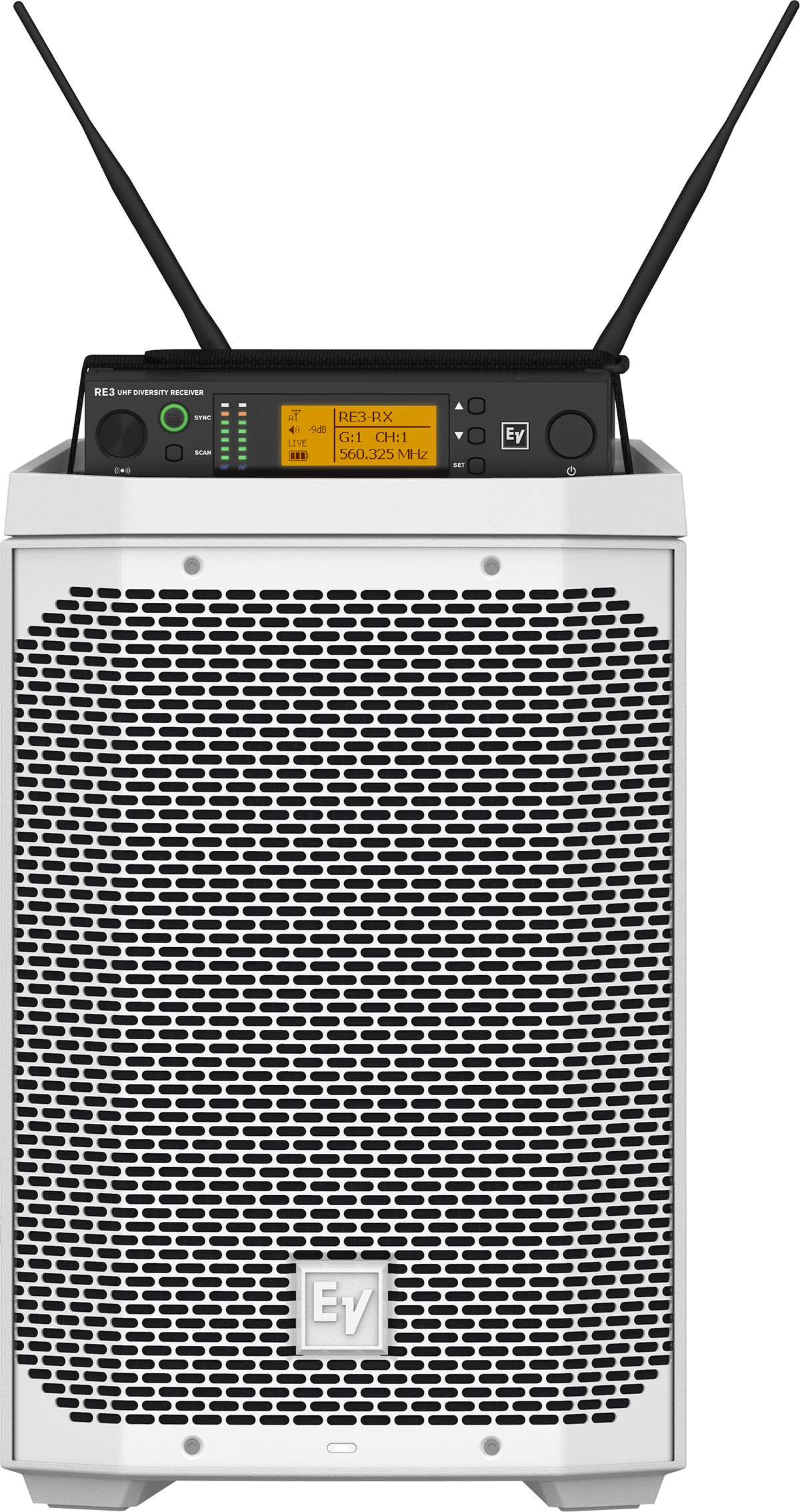 Electro-Voice EVERSE 8
WEATHERIZED BATTERY-POWERED LOUDSPEAKER WITH BLUETOOTH® AUDIO AND CONTROL
