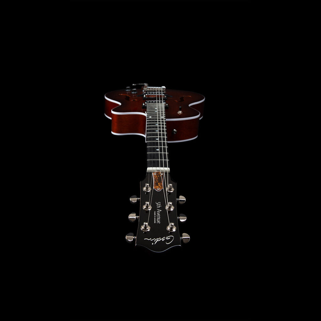 Godin 5TH AVENUE UPTOWN HAVANA BURST TV JONES T-ARMOND