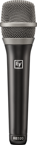 Electro-Voice RE520
CONDENSER SUPERCARDIOID VOCAL MICROPHONE