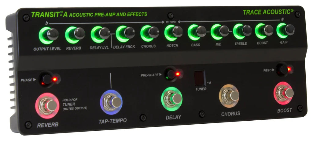 Trace Acoustic® Transit A Acoustic Instrument Preamp