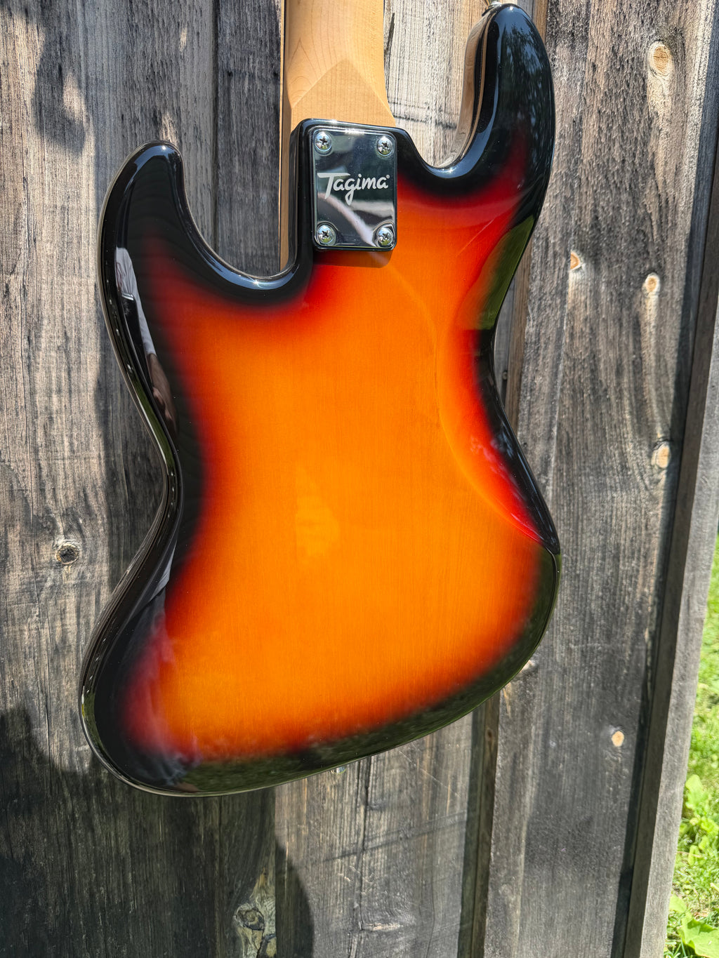 Tagima TJB-5 5 string Bass Demo