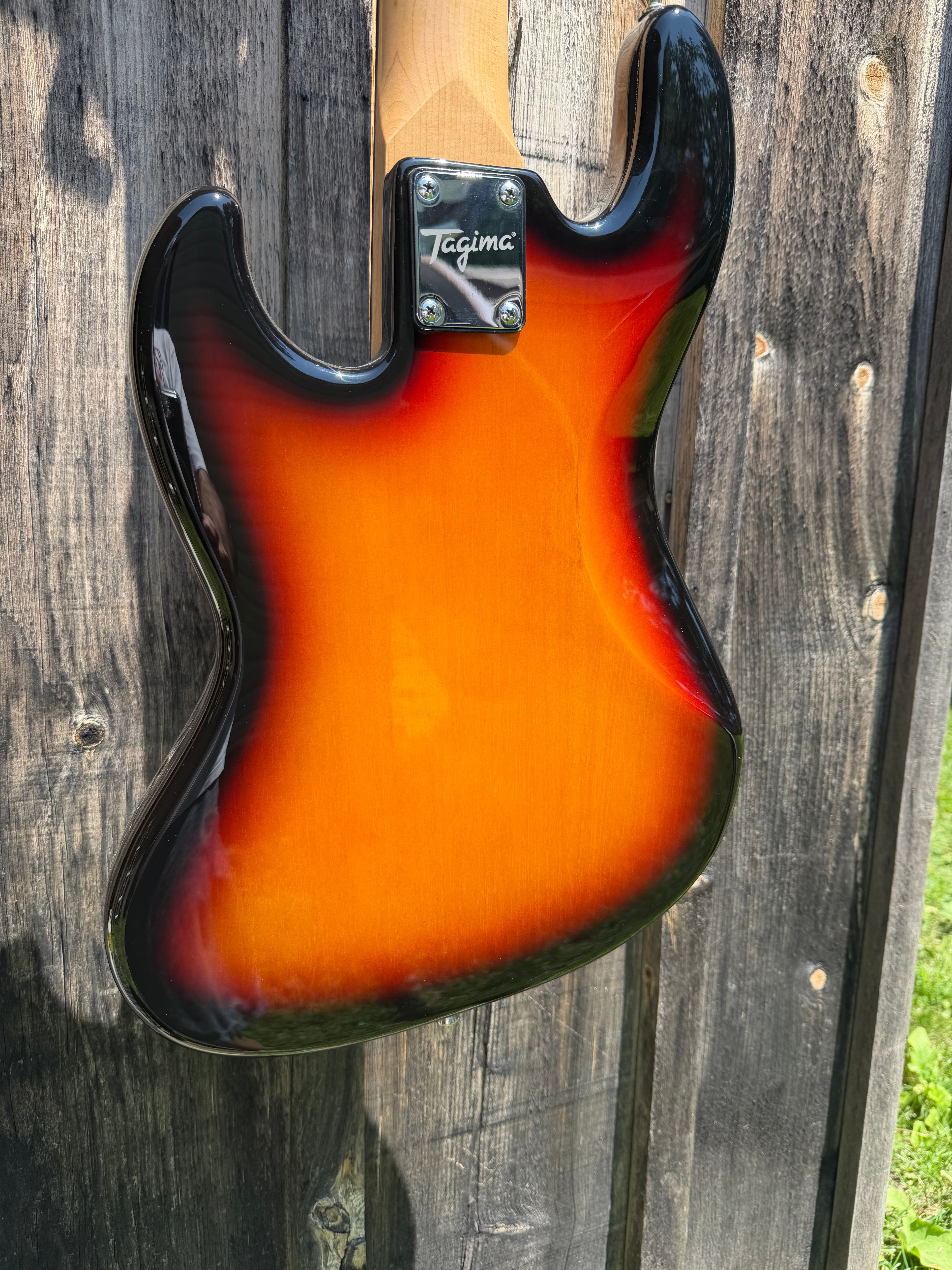 Tagima TJB-5 5 string Bass Demo