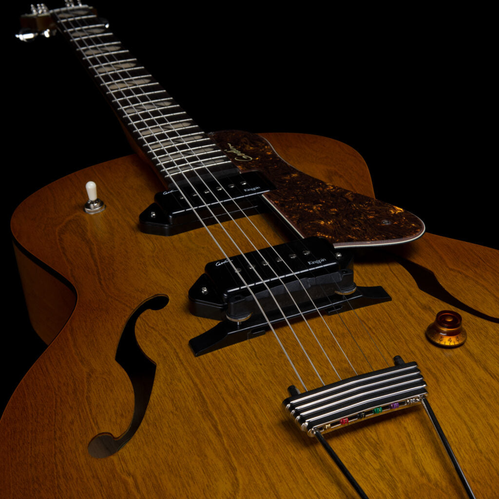 Godin 5th Avenue Jumbo P90 Harvest Gold