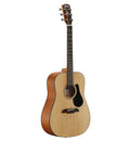 Alvarez AD30/AD30CE Dreadnaught guitar with cutaway -Natural Satin