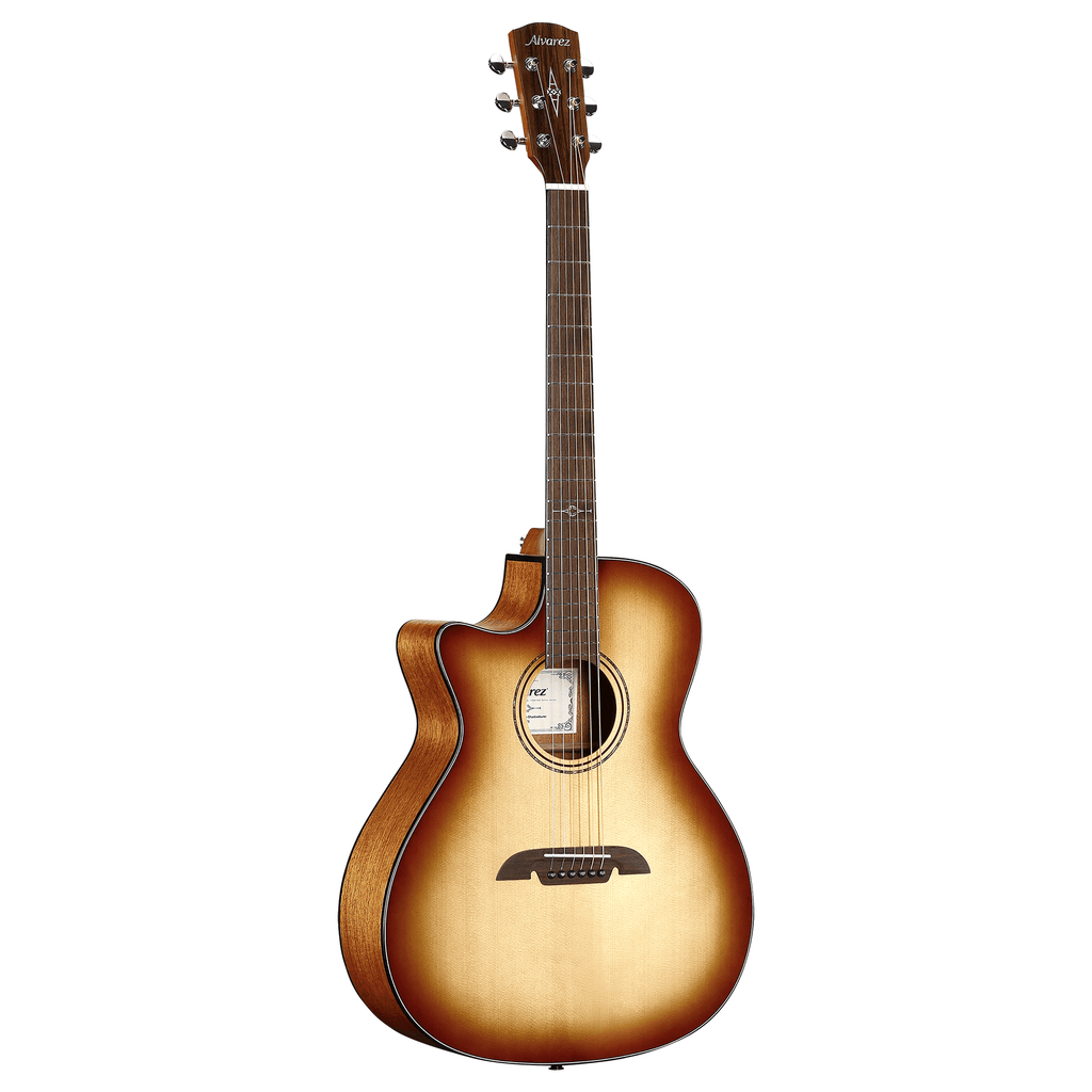 Alvarez AG60CESHB Grand Auditorium Guitar with Cutaway and Pickup - Shadowburst - Artist Series Available Left-Handed