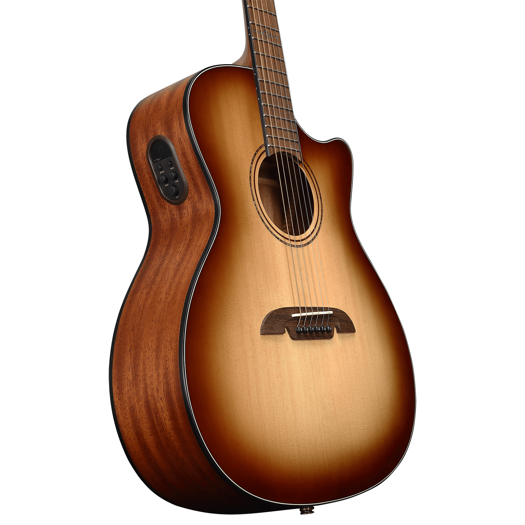 Alvarez AG60CESHB Grand Auditorium Guitar with Cutaway and Pickup - Shadowburst - Artist Series Available Left-Handed