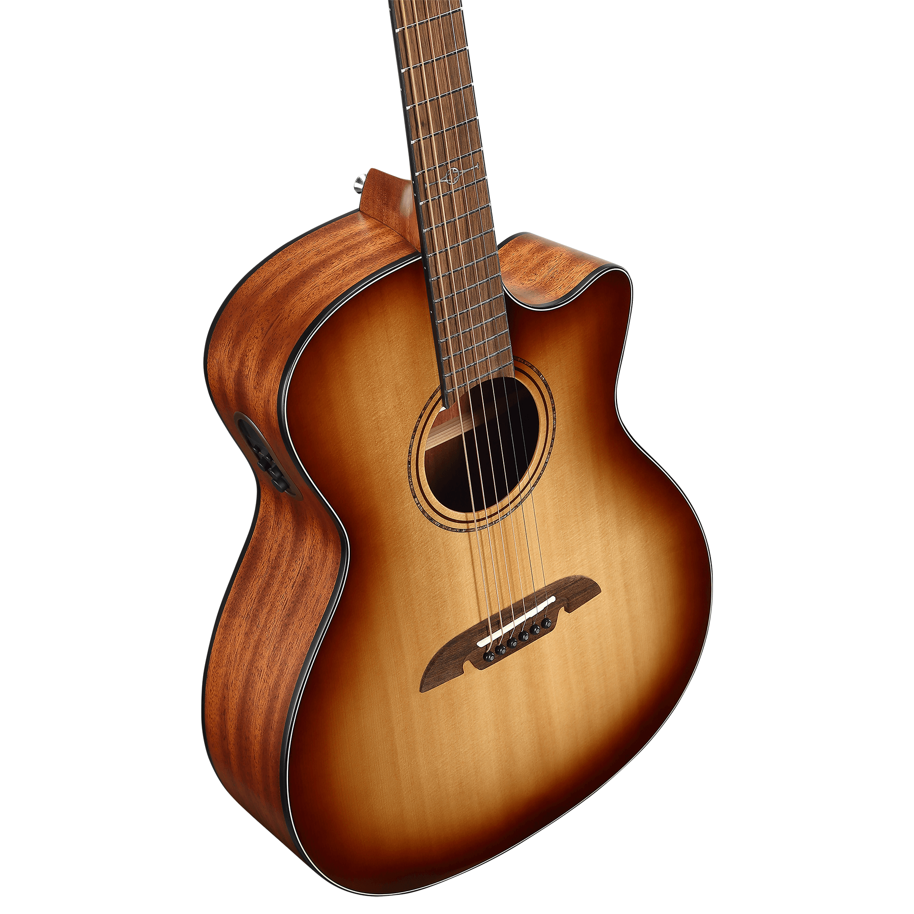Alvarez AG60CESHB Grand Auditorium Guitar with Cutaway and Pickup - Shadowburst - Artist Series Available Left-Handed