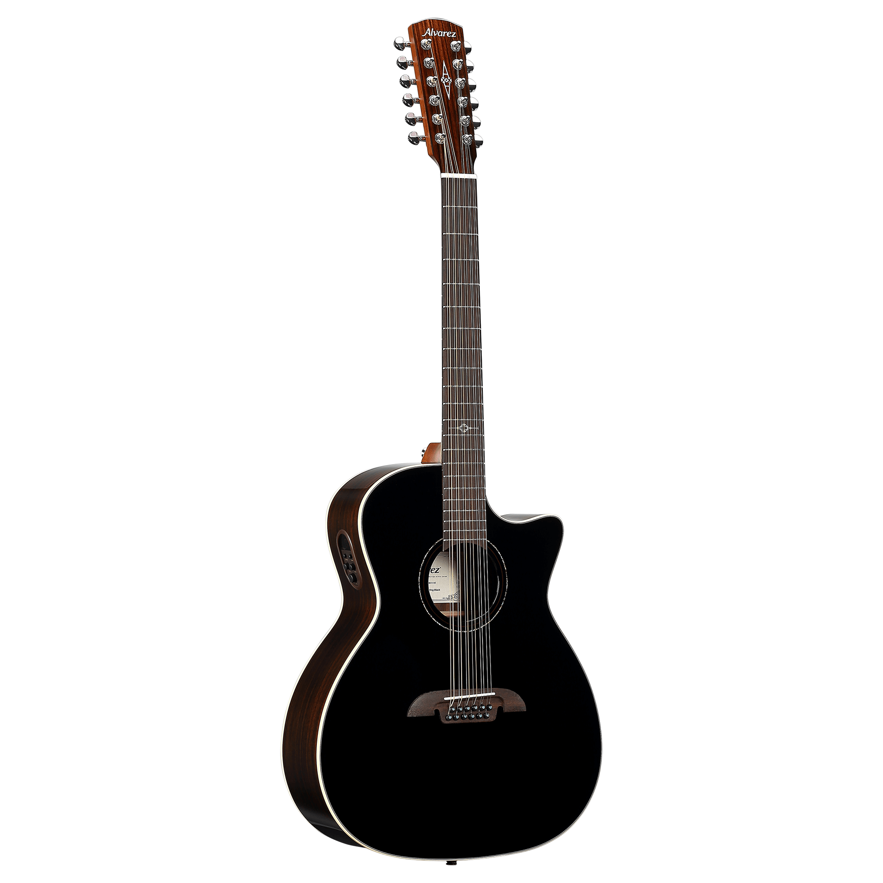Alvarez AG70ce 12-String Black
