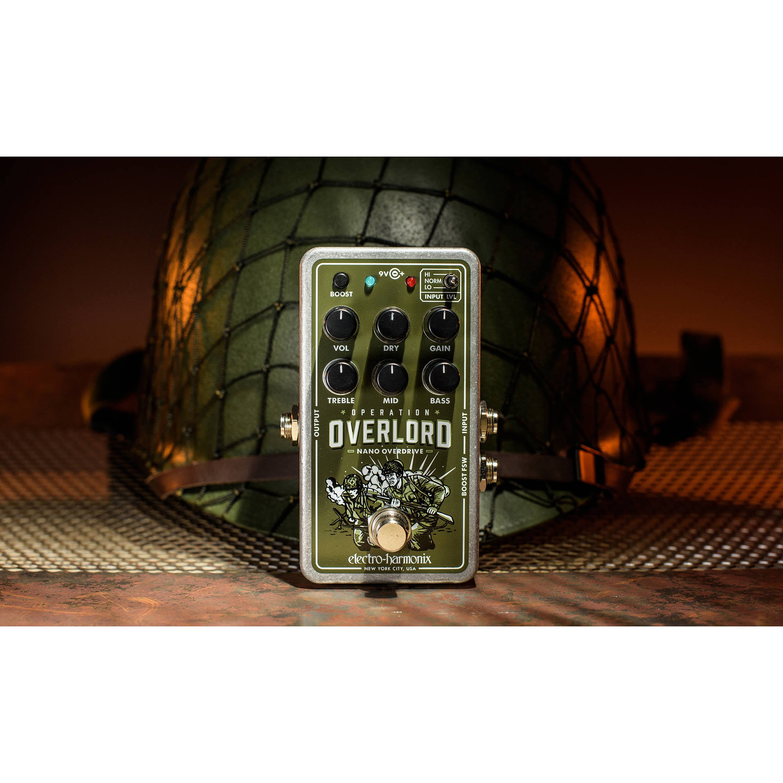 Electro-Harmonix
Operation Overlord Overdrive Pedal
