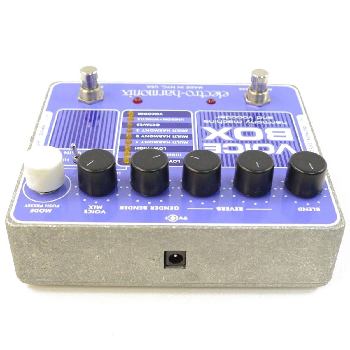 Electro-Harmonix
Voice Box - Harmony/Vocodor Pedal