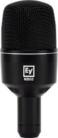 Electro-Voice ND68
DYNAMIC SUPERCARDIOID BASS DRUM MICROPHONE