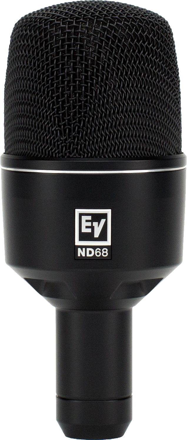 Electro-Voice ND68
DYNAMIC SUPERCARDIOID BASS DRUM MICROPHONE