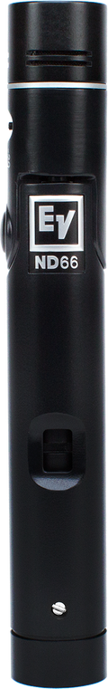 Electro-Voice ND66
CONDENSER CARDIOID INSTRUMENT MICROPHONE