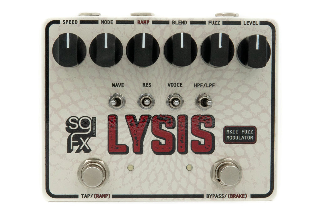 SolidGoldFX Lysis MKII Polyphonic Octave Fuzz Modulator